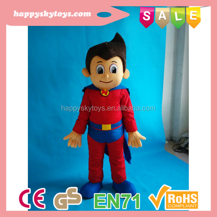 面白い子供のおもちゃ!!! 人気の子供マスコットの衣装、 ハンサムのマスコットの衣裳、 素敵な漫画のスーパーマン衣装仕入れ・メーカー・工場