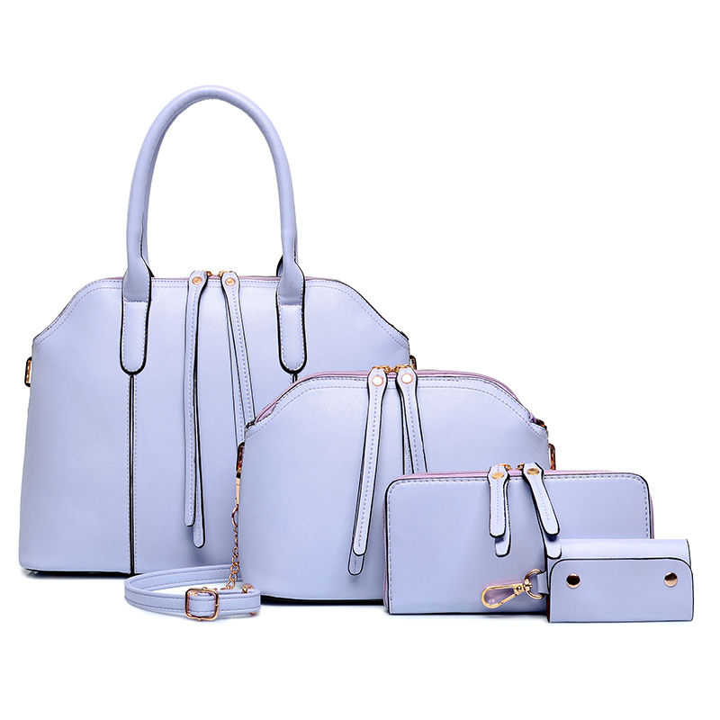 熱い販売の4個セットバッグデザイナーハンドバッグ女性のための良い革で工場出荷時の価格仕入れ・メーカー・工場