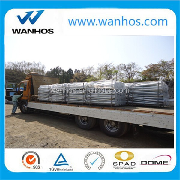 Solar ground screw piles for foundation s for foundation