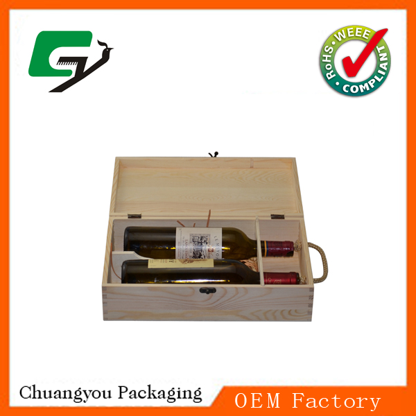 Charming Wooden Red Wine Box,Beer box