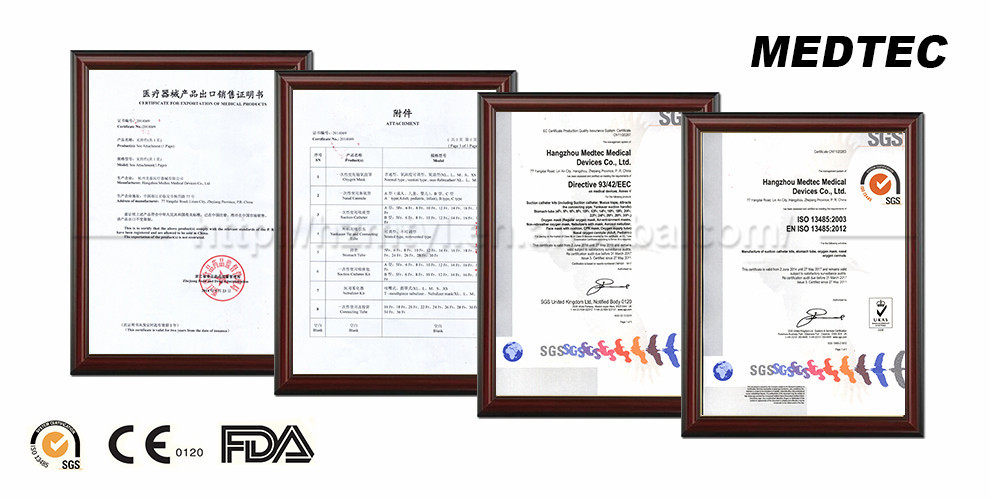 Disposible非- リブリーザーで酸素マスクce/fda/isoは承認した患者を使用してdehpフリーmedtec杭州仕入れ・メーカー・工場