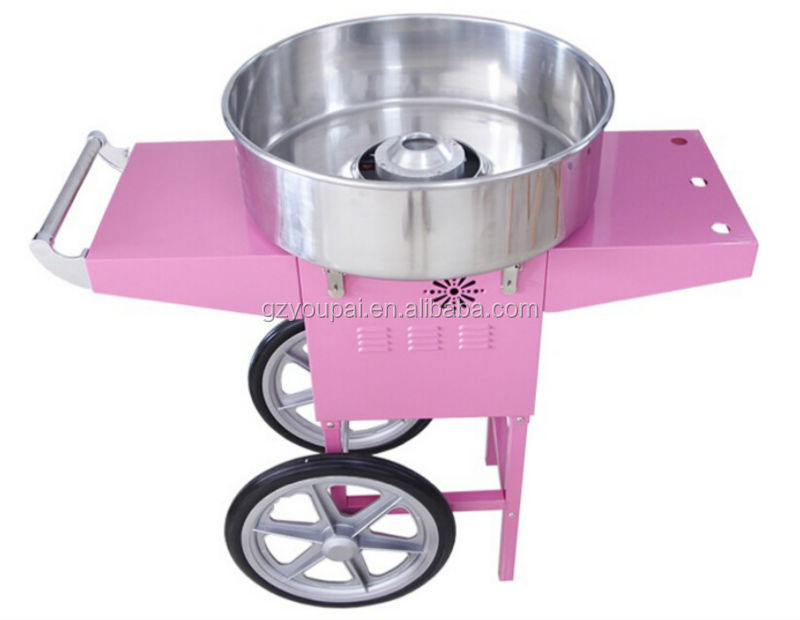 YP-C01 Candy fross machine/ cotton candy machine with cart