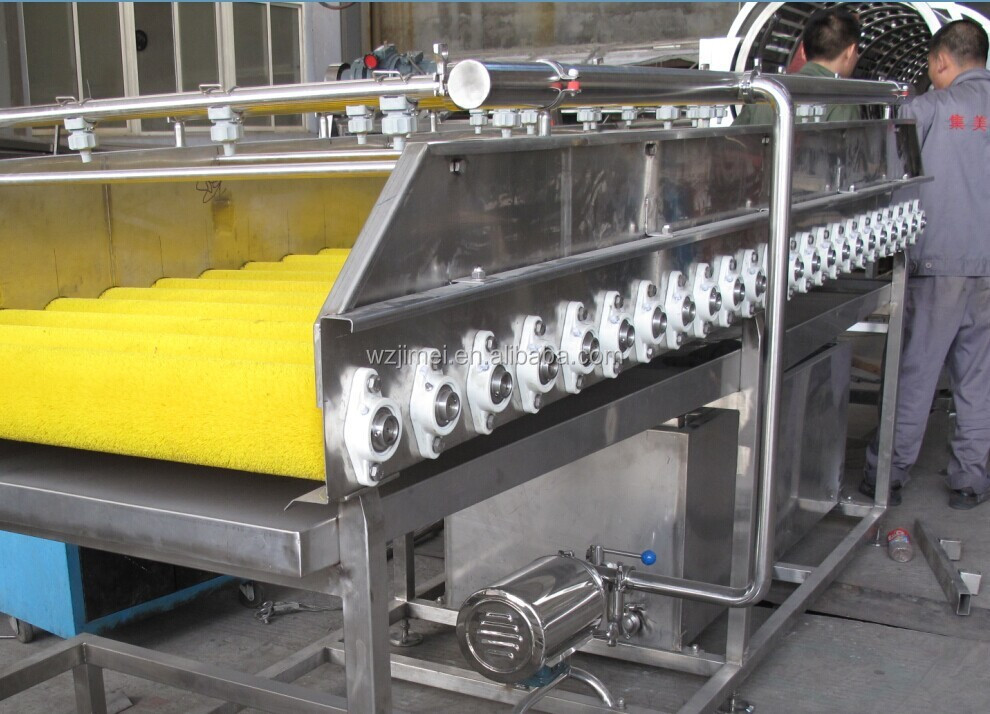 Brush Cleaning Machine/ Industrial Fruit And Vegetable Washer Buy