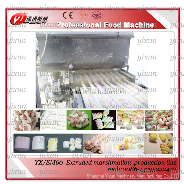 YX/EM60 Automatic twisted marshmallow machine