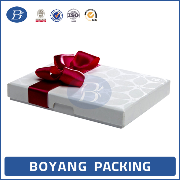 Custom handmade fancy empty chocolate box