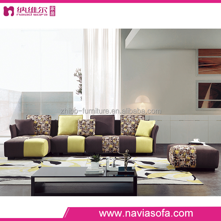 New design cheap modern bedroom l shaped sectional sofa furniture sets ...