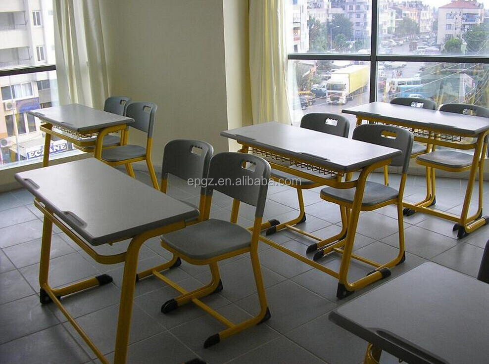 熱い販売の木製学校用家具の机と椅子学生の教室の家具仕入れ・メーカー・工場