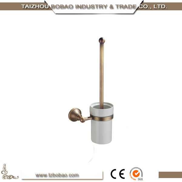 6804F antique toilet brush and holder