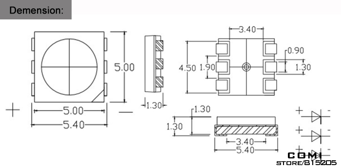 Схема подключения smd 5050