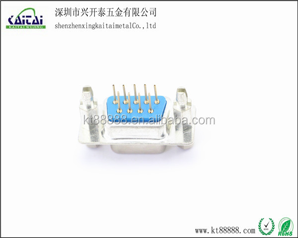 D-subデシベル9pメスストレートコネクタとネジ仕入れ・メーカー・工場