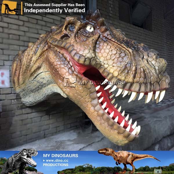 animatronic t-rex dinosaur head