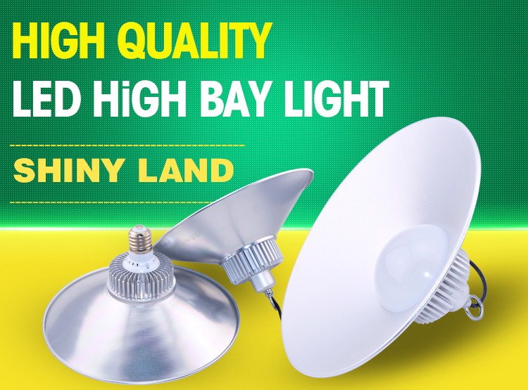 Hanging Lamp Compact E27 / E40 30W 50W 100W SMD LED High / Low Bay Light