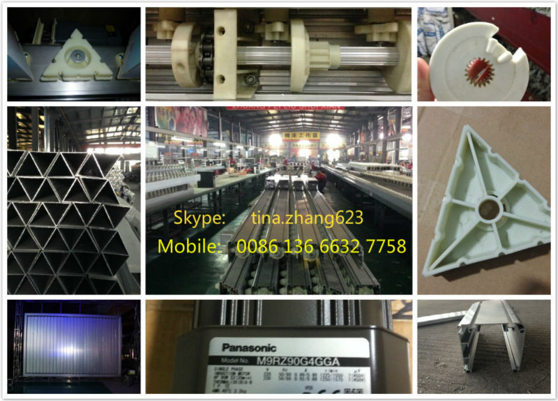 ダブル辺鋼構造屋外trivision看板、看板、掲示板、広告サービス仕入れ・メーカー・工場