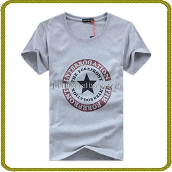 プレーンメンズ安いo- ネック白印刷の促進のための空白のtシャツ/広告tシャツ卸中国問屋・仕入れ・卸・卸売り