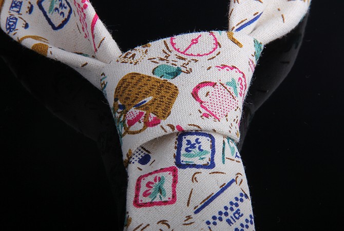 カスタムの男性印刷されたネクタイ、 カスタムネクタイ仕入れ・メーカー・工場