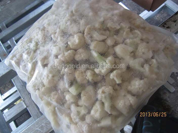 frozen decorating cauliflower florets export to japan and europe