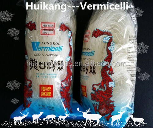 HALAL ISO certificated Longkou bean thread vermicelli