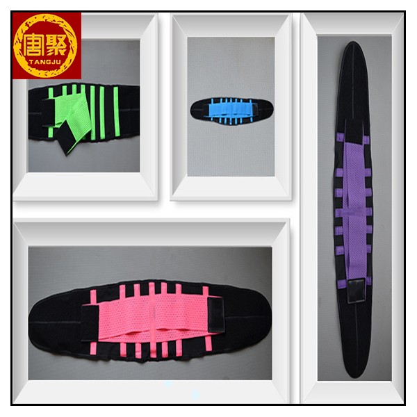 2015 hot new products colorful medical device Waist Cincher Gym Belt Back Support Belt  1.jpg