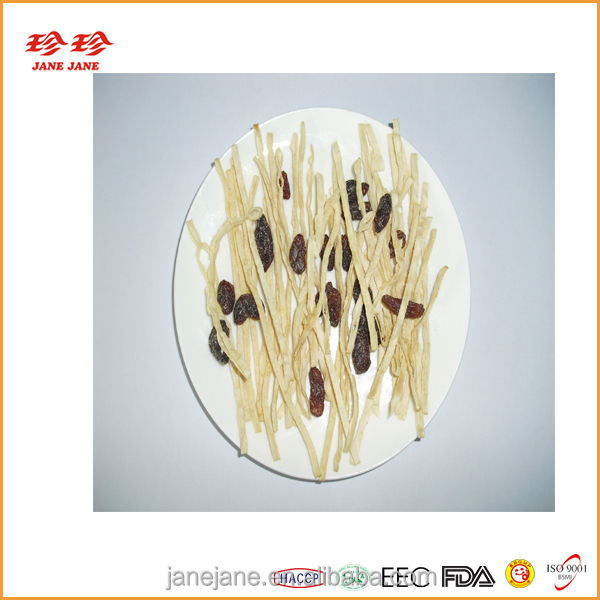 Dried Grape Prepared Pollock Fish Shredded Seafood Snack