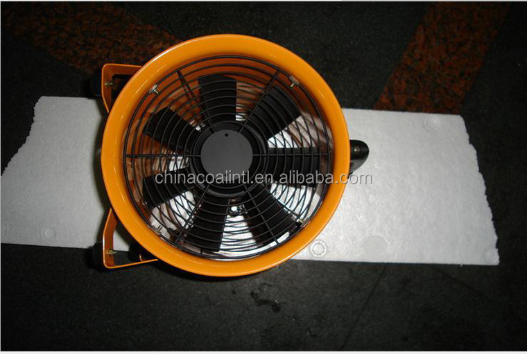 mine axial blower fan sht-200 portable axial fan