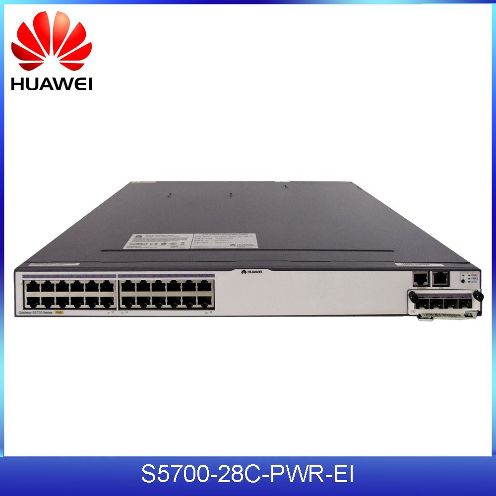 HUAWEI 24port Gigabit PoE switch S570028CPWREI with Extended Slot