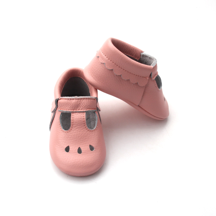 Baby toddler moccasins shoes genuine leather 