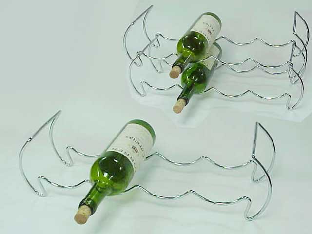 金属製のアヒル10個形状ボトルのフロアスタンディングワインの棚問屋・仕入れ・卸・卸売り