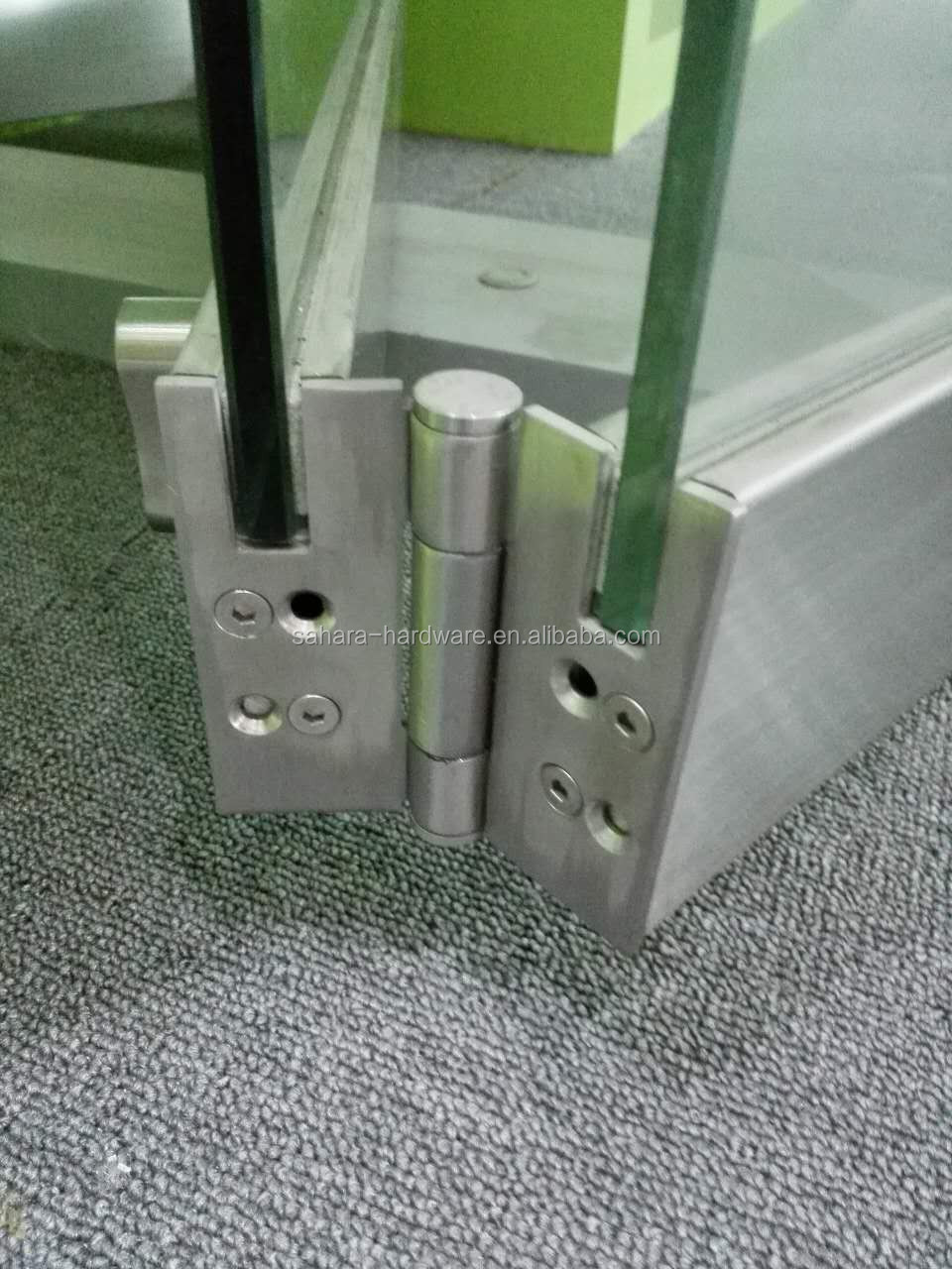 Europa vouwen glazen deur, bifold deur voor frameloze glas, balkon ...