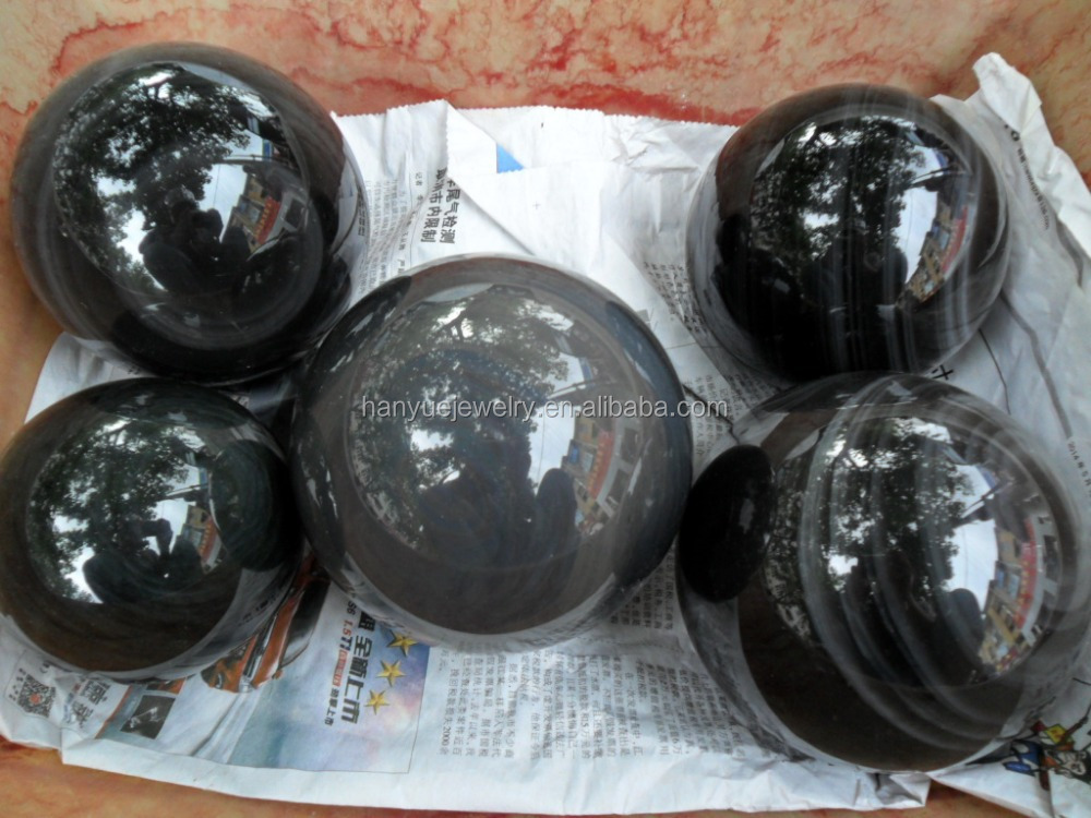 ジュエリーの自然黒曜石hanyue1-12cm石石英結晶球仕入れ・メーカー・工場
