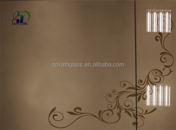 Decorative Back Painted Glass Painted Glass Painted Glass Wardrobe