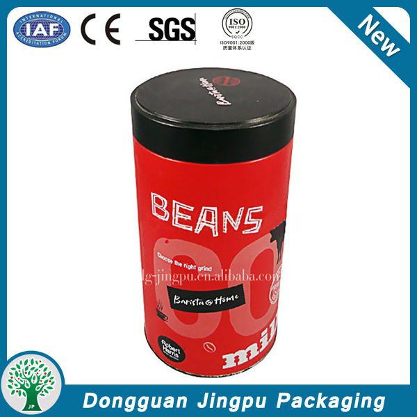 Customized rectangular metal packaging for cocoa powder
