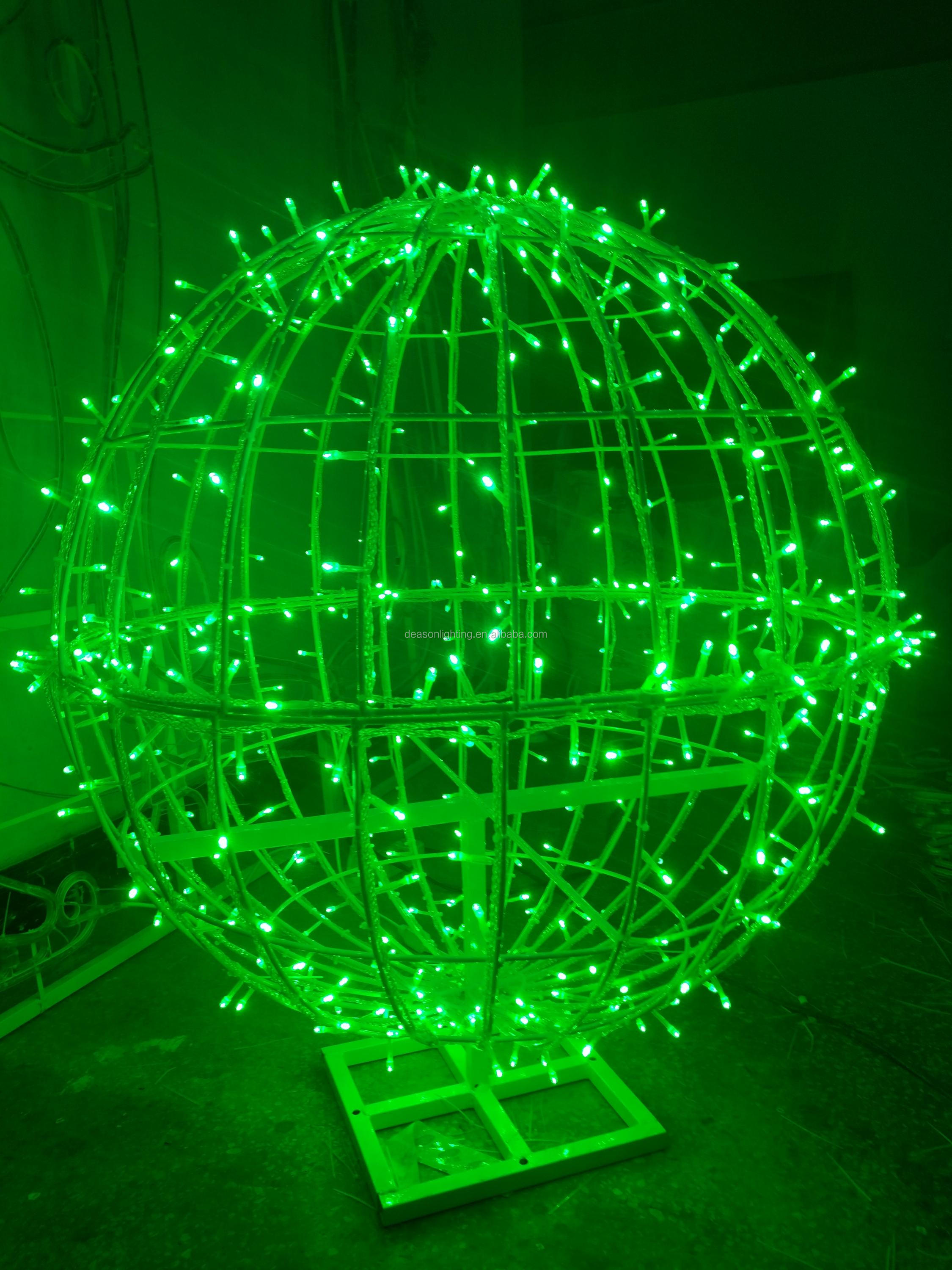 Christmas Large Outdoor Led Sphere Waterproof Ball Light,Outdoor