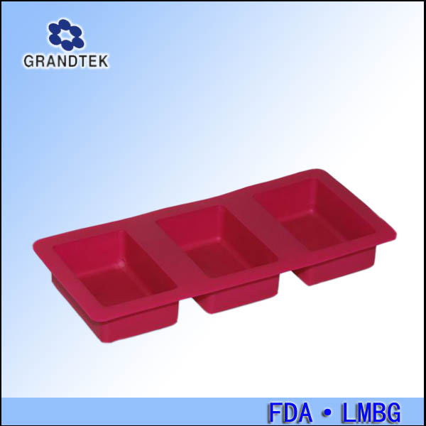 6 cell RED Koi Carp Fish Silicone Bakeware Chocolate Jelly Mold Cake Mould Tin