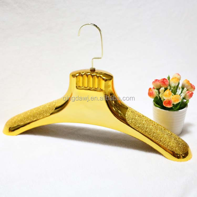 Wholesale Golden Coat Hanger For Clothes Shop Display Buy Gold Coat