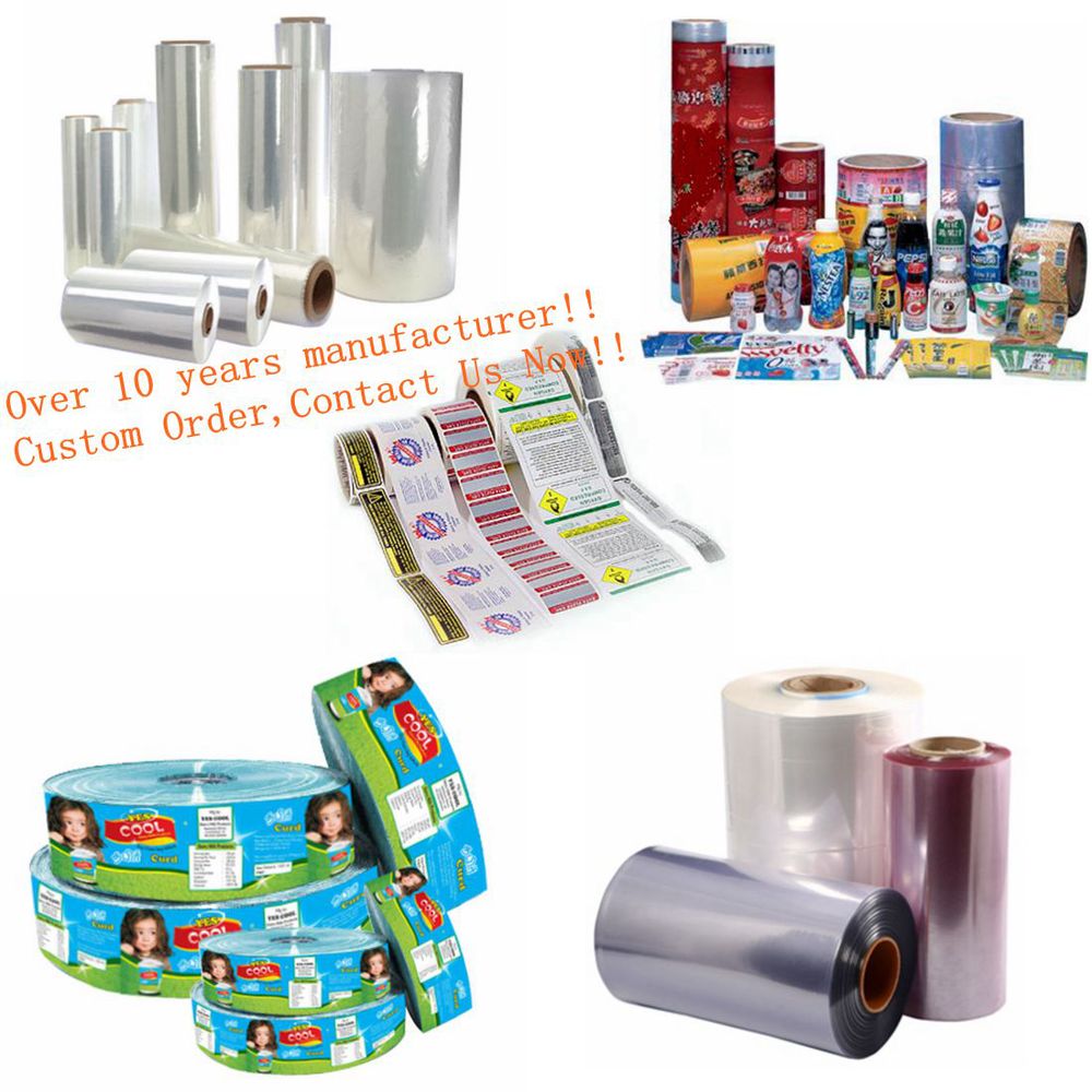 Super Clear Package Material Pvc Heat Shrink Film/plastic Shrink Film/shrink Wrap In Rolls Buy