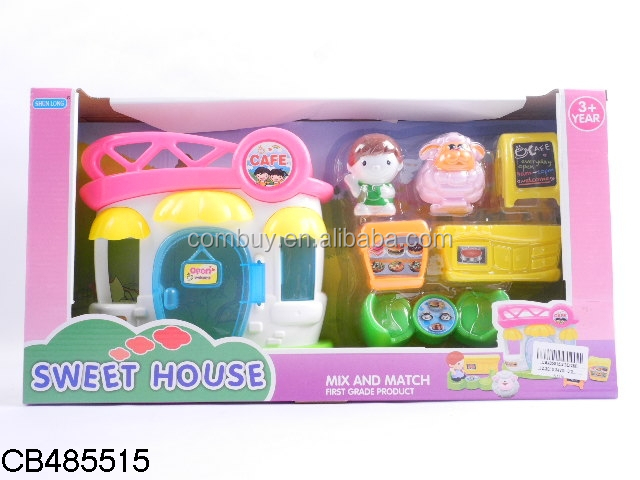 幸せな家庭用のおもちゃ子供のための人形の家問屋・仕入れ・卸・卸売り