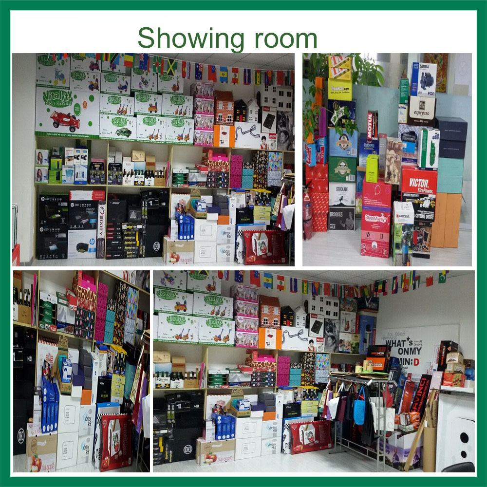 Heavy duty corrugated paper carton box doll packaging box
