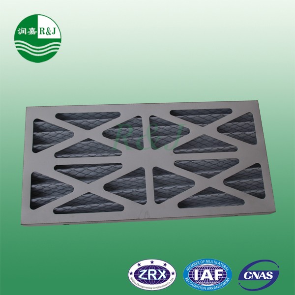 industrial air filter paper frame pleated air filter