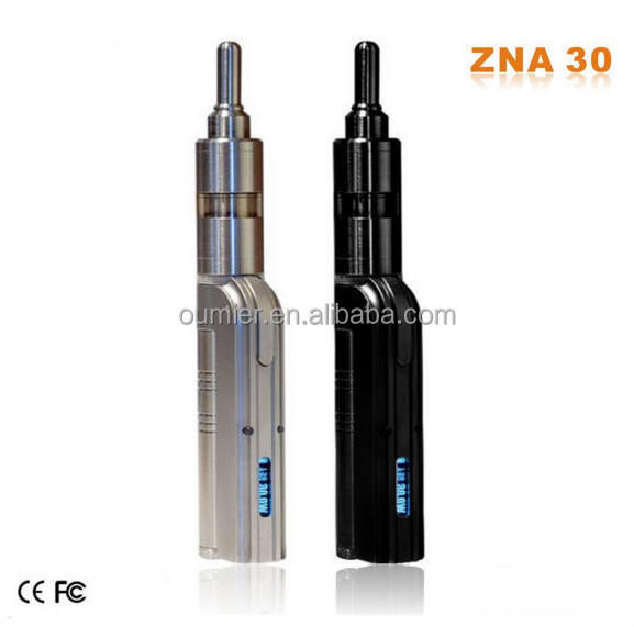 Promotion! 2014 newest cigarette zna 30 mod wholesale mechanical mod OUMIER ZNA 30 mod Clone zna30