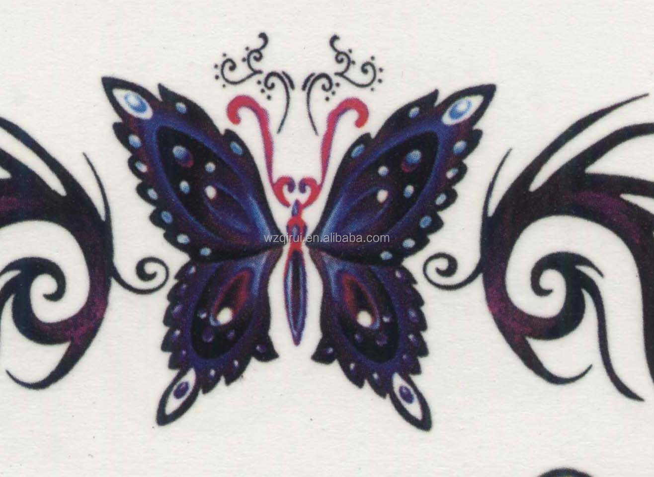 様々な蝶のステッカードア用タトゥーパターン問屋・仕入れ・卸・卸売り