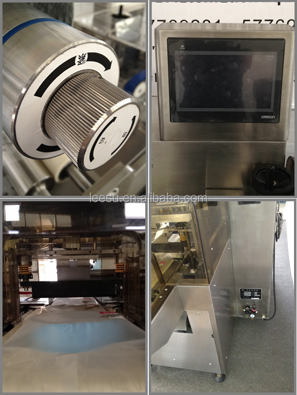 SGM060-3A-P/T 3 Sides Seal Automatic Horizontal Pillow Egg Packaging Production Machines