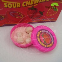 Baby nipple pressed candy