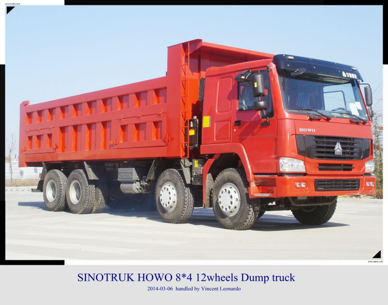 SINOTRUK HOWO 6 4 Camion à benne 10 pneus Volvo technology ZZ3257N3647B