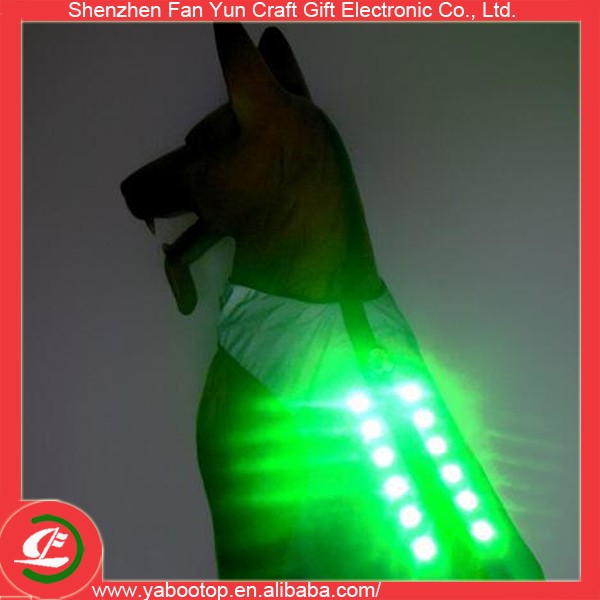 Led light up dog hot sale coat