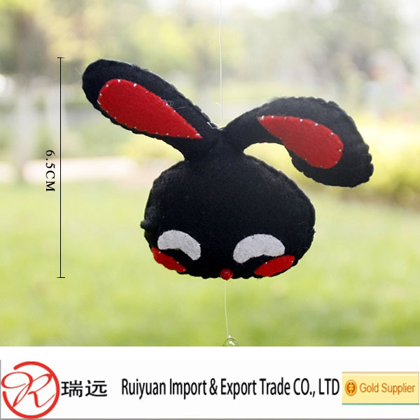 新製品は、 動物をいっぱい2014年フェルトクリスマスの装飾のための仕入れ・メーカー・工場