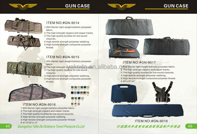 黒銃バッグシリーズ、 軍の二重のライフル銃の袋、 戦術的な銃の袋問屋・仕入れ・卸・卸売り