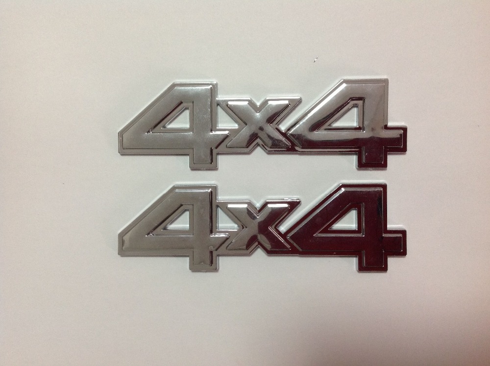 高品質のabsプラスチッククロームシルバー4x4の文字の点字仕入れ・メーカー・工場