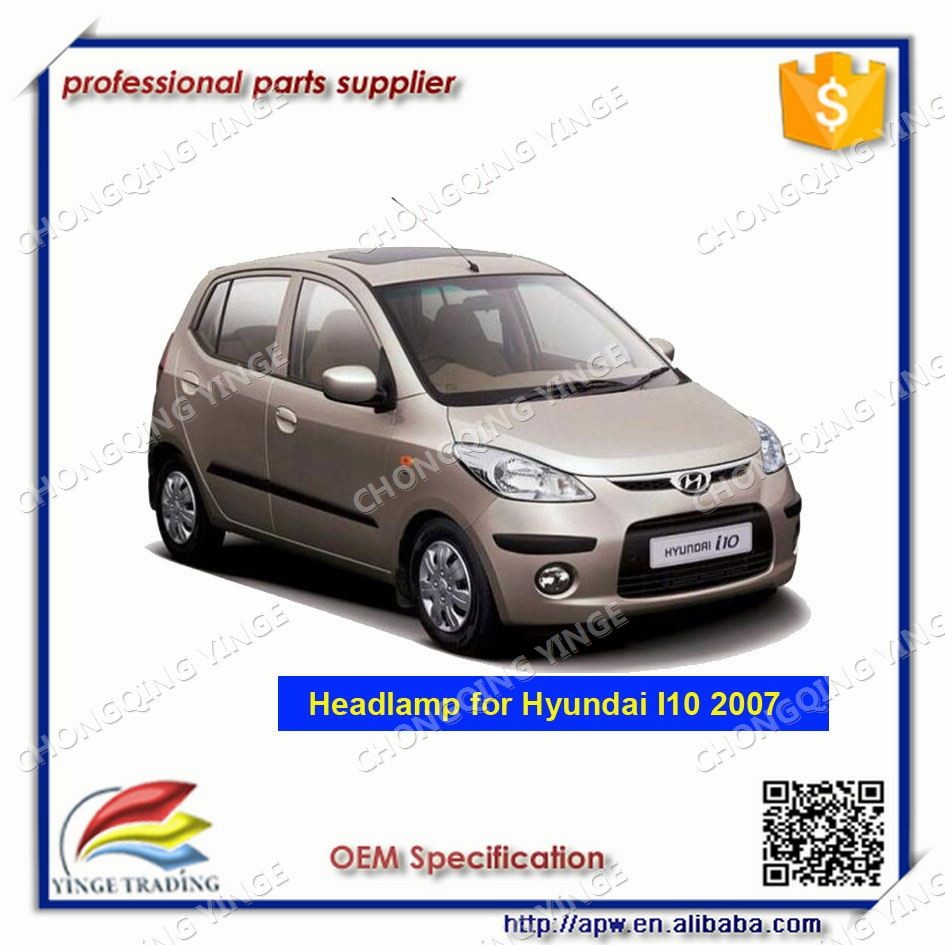 Wholesale 921010x010 Auto Headlight For Parts Hyundai I10 2007 Buy