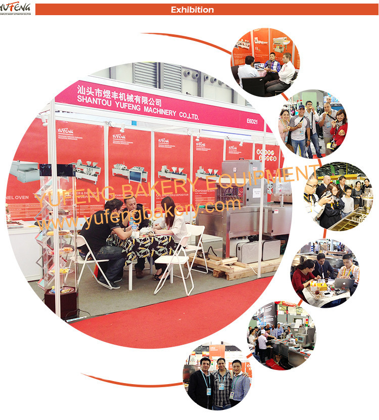 YUFENG Full Automatic Bear Cake, Muffin, Cupcake, Cake Machine Production Line