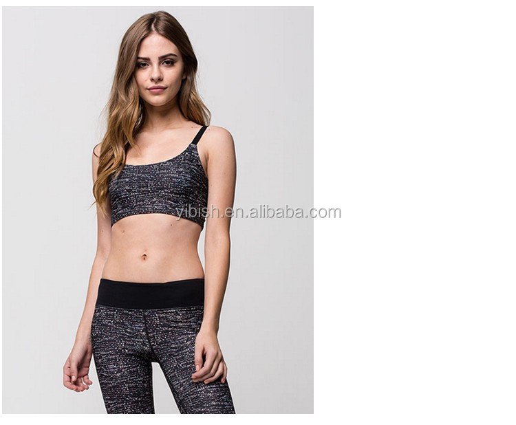女性レーサーバックパッド入りフィットネススポーツブラジャーbralette # XJ0015仕入れ・メーカー・工場